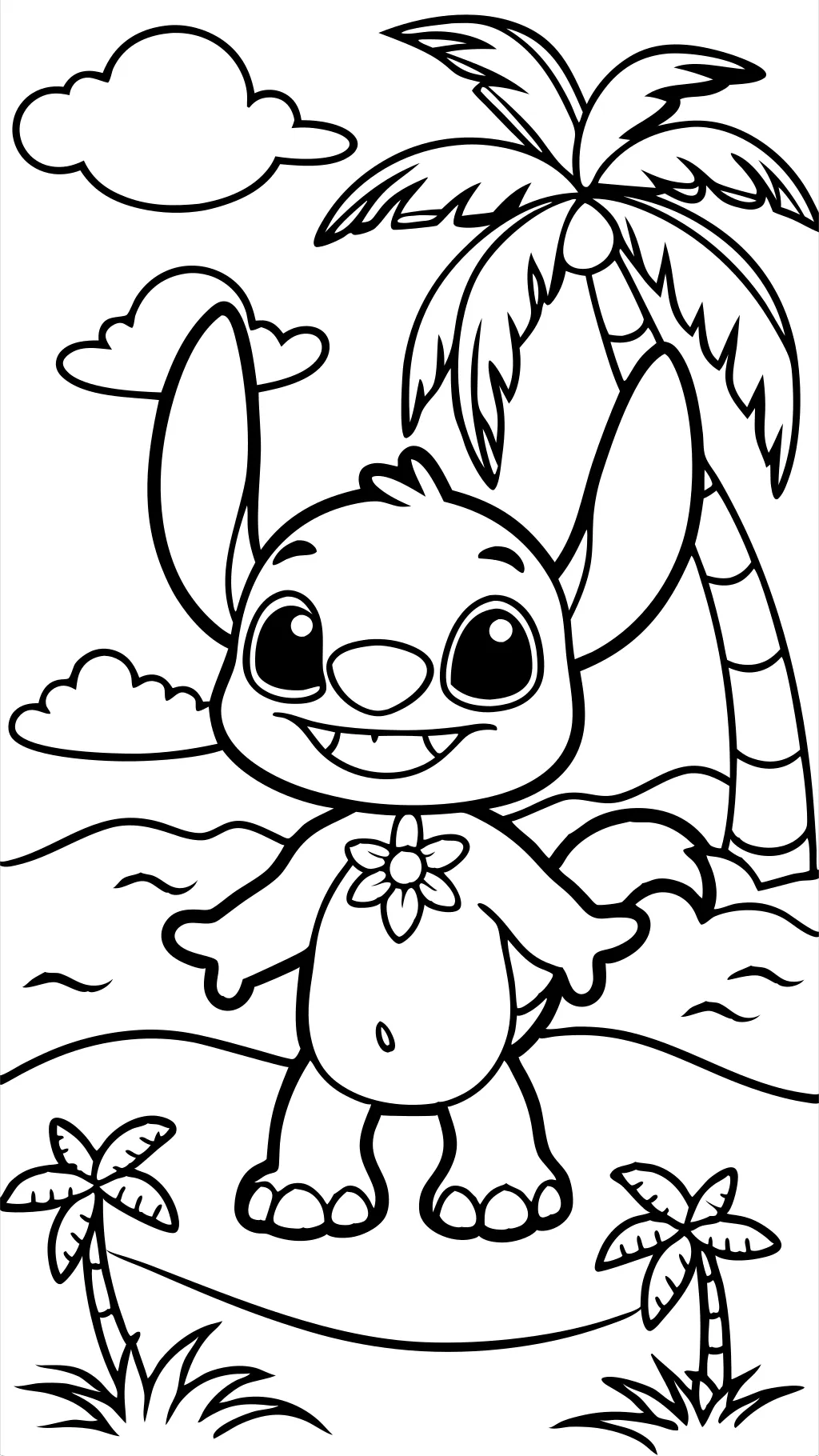 Lilo y Stitch Páginas para colorear imprimibles